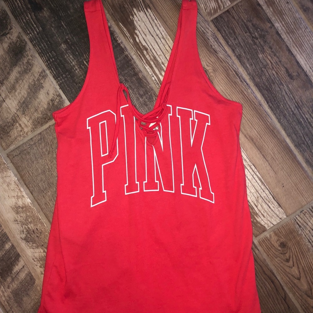 Victoria’s Secret PINK strappy front tank